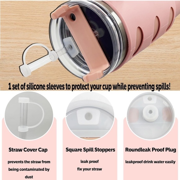 SILICONE SLEEVE FOR STANLEY TUMBLER - Picture 4 of 5